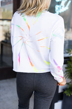 Load image into Gallery viewer, Summer Ready White Tie Dye Sweatshirt