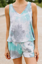 Load image into Gallery viewer, Love Of Lounge Mint Green Tie Dye Tank