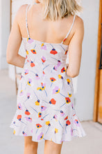 Load image into Gallery viewer, Make An Effort Taupe White Floral Dress