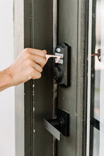 Load image into Gallery viewer, Hands To Yourself Touchless Button/Door Copper Keychain