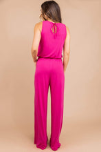 Load image into Gallery viewer, Feeling So Free Hot Pink Jumpsuit