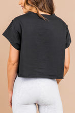 Load image into Gallery viewer, Good To Go Black Crop Top
