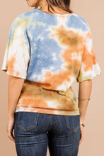 Load image into Gallery viewer, Need You Here Neon Yellow Tie Dye Top