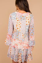 Load image into Gallery viewer, Where It All Begins Blue Floral Dress