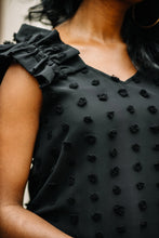 Load image into Gallery viewer, Make You Understand Black Swiss Dot Tank