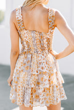 Load image into Gallery viewer, All The Attention Mocha Brown Floral Dress