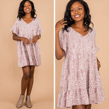 Load image into Gallery viewer, As A Matter Of Fact Clay Orange Babydoll Dress