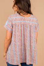 Load image into Gallery viewer, Forever Young Taupe Brown Embroidered Top