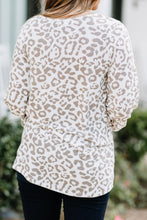 Load image into Gallery viewer, Before You Go Cream White Leopard Top
