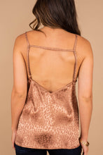 Load image into Gallery viewer, Bold Ambition Taupe Brown Leopard Tank