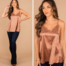 Load image into Gallery viewer, Bold Ambition Taupe Brown Leopard Tank