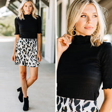 Load image into Gallery viewer, Share Your Love Black Mock Neck Top