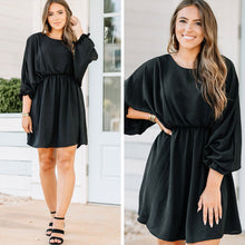 Load image into Gallery viewer, Wherever You Go Black Dress