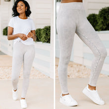 Load image into Gallery viewer, Down The Way Cool Gray Leggings
