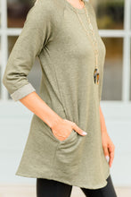 Load image into Gallery viewer, Love Of Leisure Olive Green Tunic