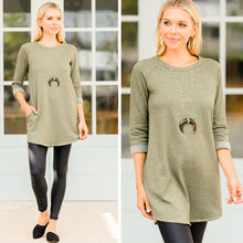 Load image into Gallery viewer, Love Of Leisure Olive Green Tunic