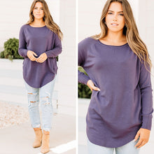 Load image into Gallery viewer, Good Girl Gone Blackberry Purple Classic Tunic