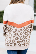 Load image into Gallery viewer, Now We Know Mocha Brown Leopard Sweater