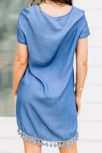 Load image into Gallery viewer, Always My Favorite Medium Denim Chambray Dress