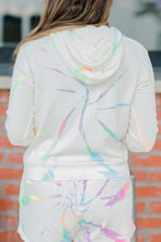 Load image into Gallery viewer, Nothing But Love White Tie Dye Hoodie