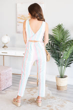 Load image into Gallery viewer, Sweet For The Summer Jumpsuit, Blue-Multi