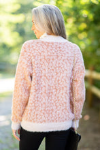 Load image into Gallery viewer, All My Life Blush Pink Leopard Sweater