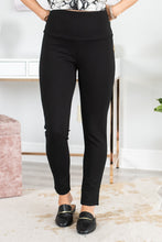Load image into Gallery viewer, Not Like The Rest Black Ponte Pants
