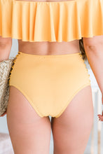 Load image into Gallery viewer, Cherish The Sun Mustard Yellow Bikini Bottoms