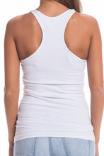 Load image into Gallery viewer, Racer Back Cami, White
