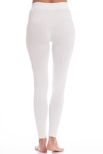 Load image into Gallery viewer, Lovable Ivory White Long Leggings
