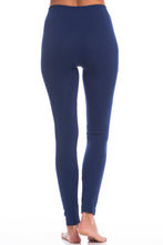 Load image into Gallery viewer, Lovable Navy Blue Long Leggings
