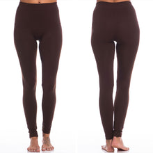 Load image into Gallery viewer, Lovable Brown Long Leggings
