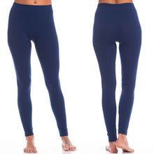 Load image into Gallery viewer, Lovable Navy Blue Long Leggings
