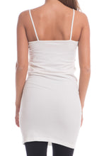 Load image into Gallery viewer, Thin Strap Ivory White Layering Cami
