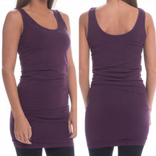 Load image into Gallery viewer, Long Layering Plum Purple Cami
