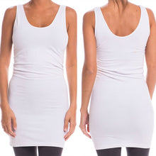 Load image into Gallery viewer, Long Layering Ivory White Cami
