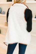 Load image into Gallery viewer, Here's Your Chance Ivory White Faux Fur Vest

