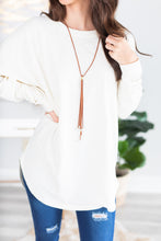 Load image into Gallery viewer, Easy Like Sunday Ivory White Tunic

