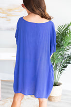 Load image into Gallery viewer, Buddy Love: Beachy Babe Royal Blue Shira Dress
