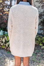 Load image into Gallery viewer, Somebody To Love Mocha Brown Cable Knit Cardigan
