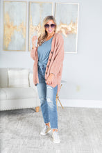 Load image into Gallery viewer, Created Comfort Blush Pink Chenille Cardigan
