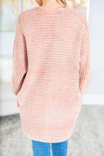 Load image into Gallery viewer, Created Comfort Blush Pink Chenille Cardigan
