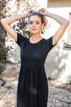 Load image into Gallery viewer, Such A Legend Black Maxi Dress
