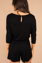 Load image into Gallery viewer, The Poolside Black Romper
