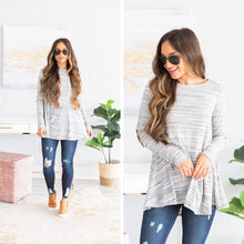 Load image into Gallery viewer, Home Is With You Tunic, Gray
