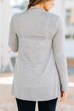 Load image into Gallery viewer, Undeniable Heather Gray Classic Cardigan
