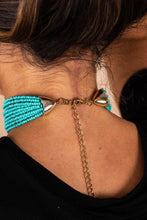 Load image into Gallery viewer, Go Bold Or Go Home Choker, Turquoise
