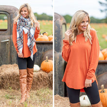 Load image into Gallery viewer, Easy Like Sunday Rust Orange Tunic
