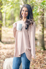 Load image into Gallery viewer, Easy Like Sunday Warm Taupe Brown Tunic

