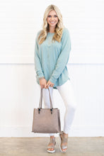 Load image into Gallery viewer, Easy Like Sunday Mineral Mint Green Tunic
